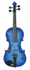 Barcus Berry BAR-AEVB Vibrato AE Series Acoustic-Electric Violin. Blue BAR-AEVB-U