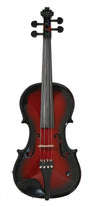 Barcus Berry BAR-AEVR Vibrato-AE Series Acoustic Electric Violin. Red Berry BAR-AEVR-U