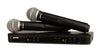 Shure BLX288/PG48 Wireless Dual Vocal System with Two PG58 Handheld Transmitters. H9 Band BLX288/PG58-H9-U