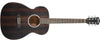 Washburn DFEFE-U Deep Forest Folk Acoustic/Electric Guitar. Striped Ebony DFEFE-U