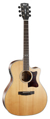 Cort GA5FBWNS Grand Regal Acoustic Electric Cutaway Guitar. Natural Satin