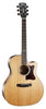 Cort GA5FBWNS Grand Regal Acoustic Electric Cutaway Guitar. Natural Satin