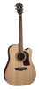 Washburn D10SCE Heritage 10 Series Natural Dreadnought Cutaway Acoustic Electric Guitar HD10SCE-O-U