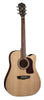 Washburn D10SCE Heritage 10 Series Dreadnought Cutaway Acoustic Electric Guitar. Natural HD10SCE-O-U