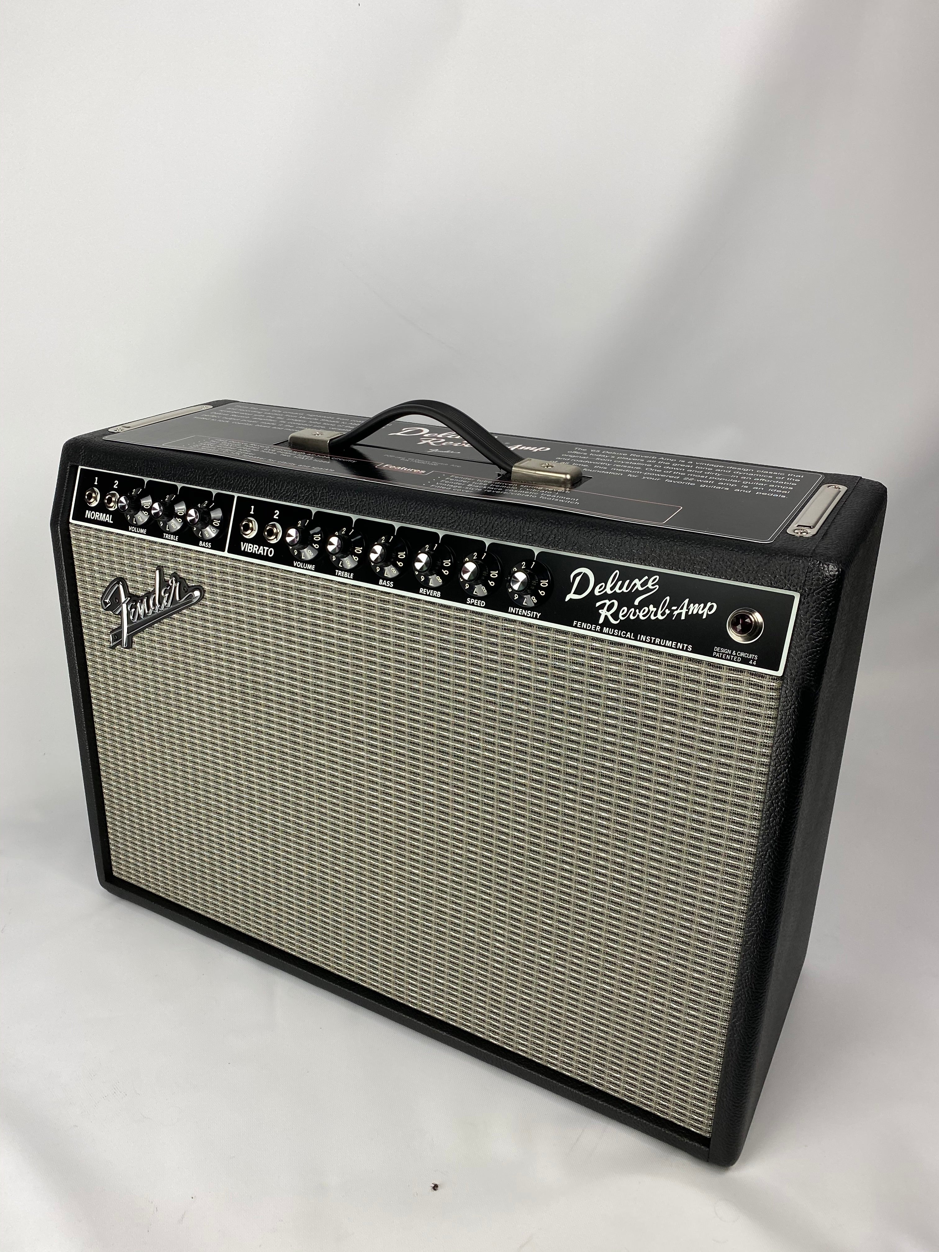 Fender Vintage Reissue '65 Deluxe Reverb Guitar Combo Amp Black