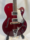 Gretsch G6119T-ET Players Edition Tennessee Rose with Electrone Body - Deep Cherry Stain