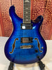 PRS SE Hollowbody II Electric Guitar - Faded Blue Burst W/ Hardshell Case