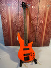 Jackson X Series Spectra IV Bass Guitar - Neon Orange