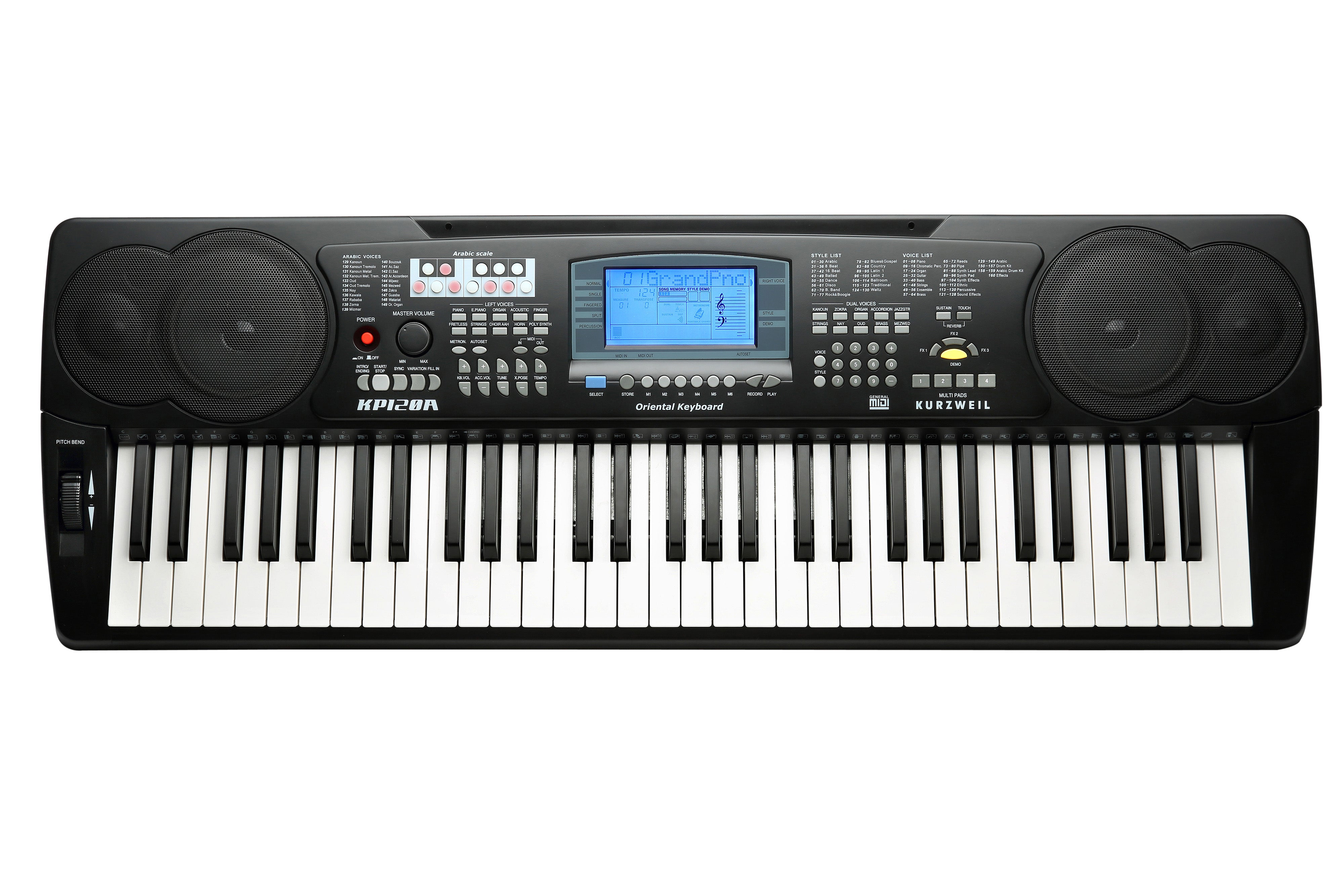 Kurzweil KA 120 Portable Digital Piano KP 120A U Maxwell s House of Music