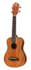 Oscar Schmidt OU5-R Concert Ukulele W/Pre Amp. Natural Koa OU5EK-A-U