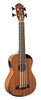 Oscar Schmidt OUB200K-A Acoustic Electric Cutaway Bass Ukulele. Comfort Arm Rest Natural Mahogany OUB200K-A-U
