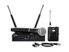 Shure QLXD124/85-G50 Handheld and Lavalier Combo Wireless Microphone System. G50 Band QLXD124/85-G50-U