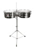 Rhythm Tech RT5345 Timbales Chrome with Stand RT5345-U