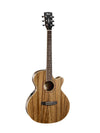 Cort SFXDAONAT SFX Series Acoustic Electric Cutaway Guitar. Natural Glossy