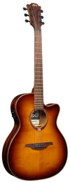 LAG T118ASCE-BRS Tramontane Audit Slim Cutaway Acoustic-Electric Guitar. Brown Shadow T118ASCE-BRS-U