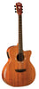 Washburn G55CE Comfort Deluxe 55 Series Grand Auditorium Cutaway Acoustic Electric Guitar. Koa WCG55CE-O-U