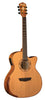 Washburn G66SCE Comfort Deluxe 66 Auditorium Cutaway Acoustic Electic Guitar. Spalted Maple WCG66SCE-O-U