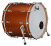 Pearl Music City Custom Reference Pure 24"x16" Bass Drum w/o BB3 Mount BURNT ORANGE GLASS RFP2416BX/C447