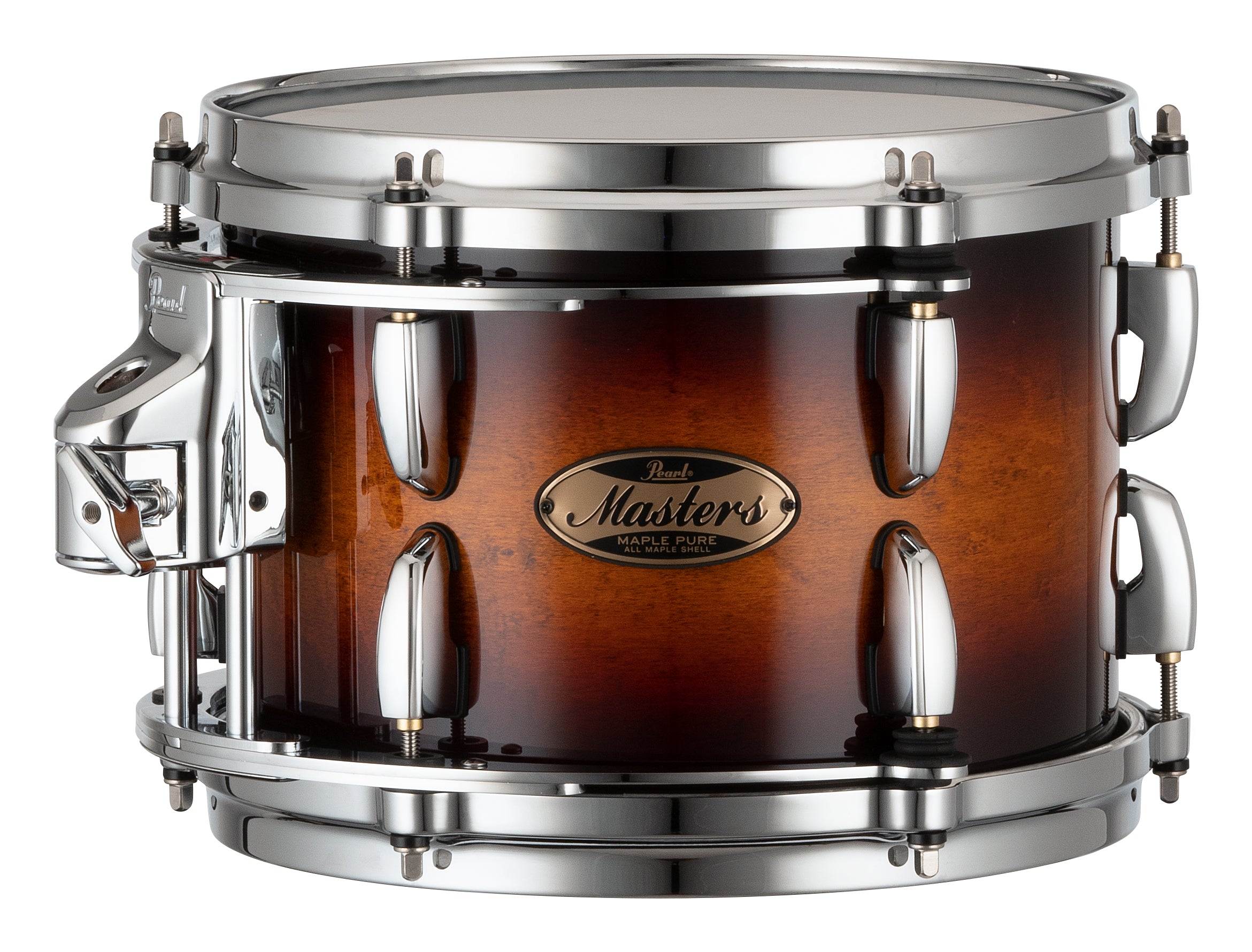 Pearl Masters Maple Pure 10"x7" Tom - R2 Air Tom Suspension System w/GyroLock-L Bracket  VINTAGE TOBACCO BURST MP4P1007TL/C342