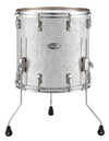 Pearl Music City Custom 14"x12" Reference Series Floor Tom MATTE WHITE MARINE PEARL RF1412F/C422