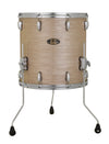 Pearl Music City Custom 14"x14" Masters Maple/Gum Series Floor Tom PLATINUM GOLD OYSTER MMG1414F/C453