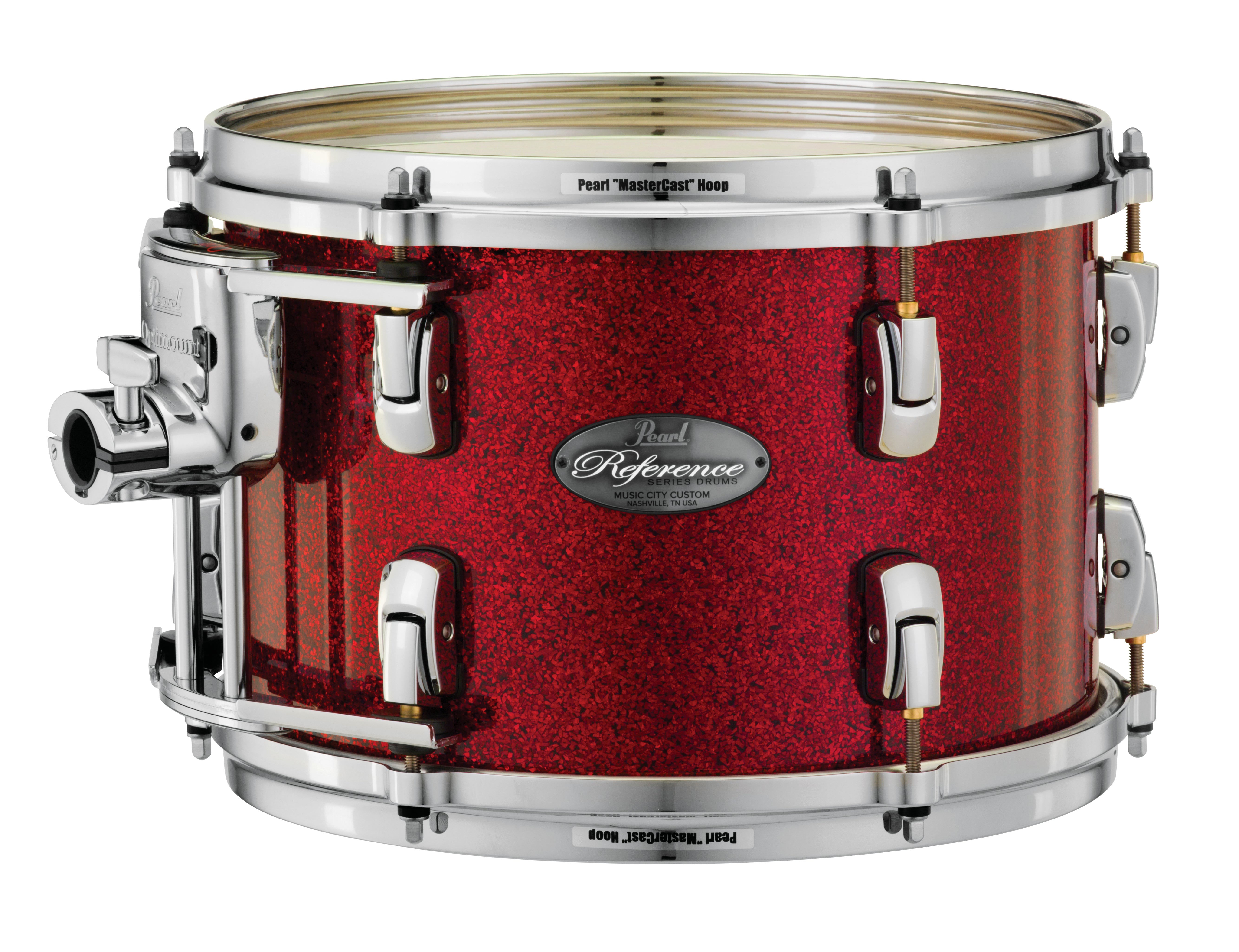 Pearl Music City Custom 12"x9" Reference Series Tom RED GLASS RF1209T/C407