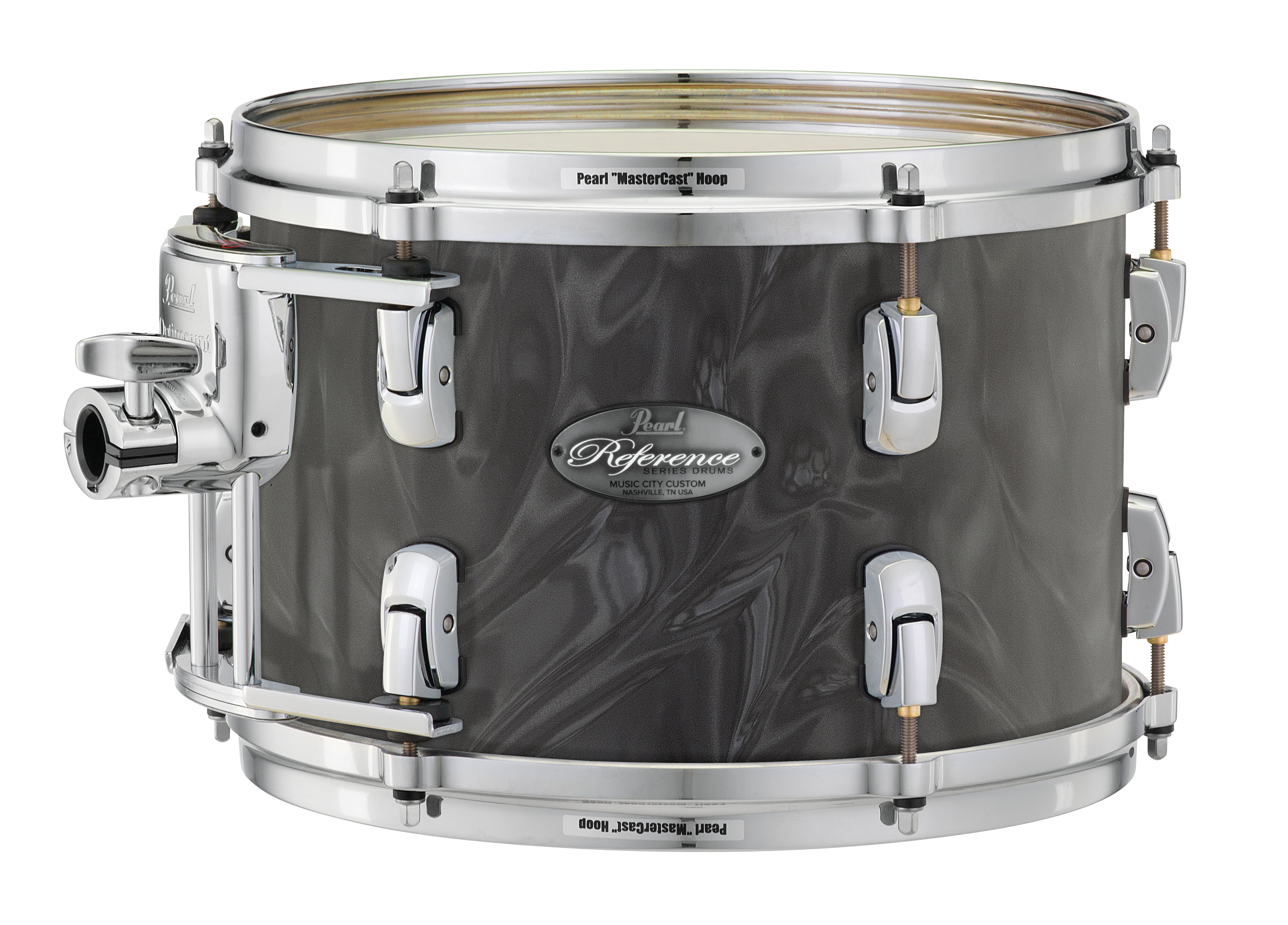 Pearl Music City Custom 8"x7" Reference Series Tom SHADOW GREY SATIN MOIRE RF0807T/C724