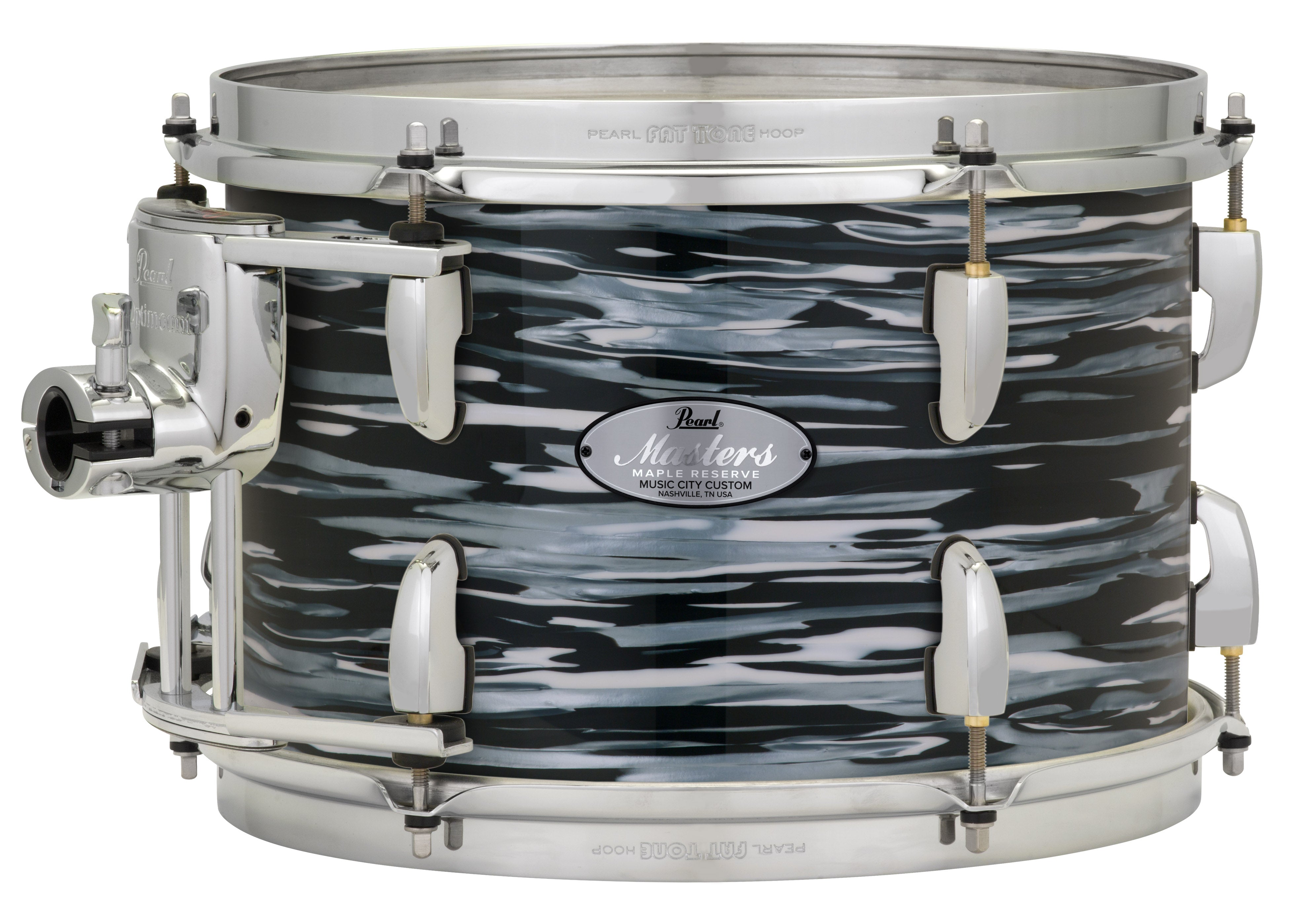 Pearl Music City Custom 13"x10" Masters Maple Reserve Series Tom w/optimount CLASSIC BLACK OYSTER MRV1310T/C495