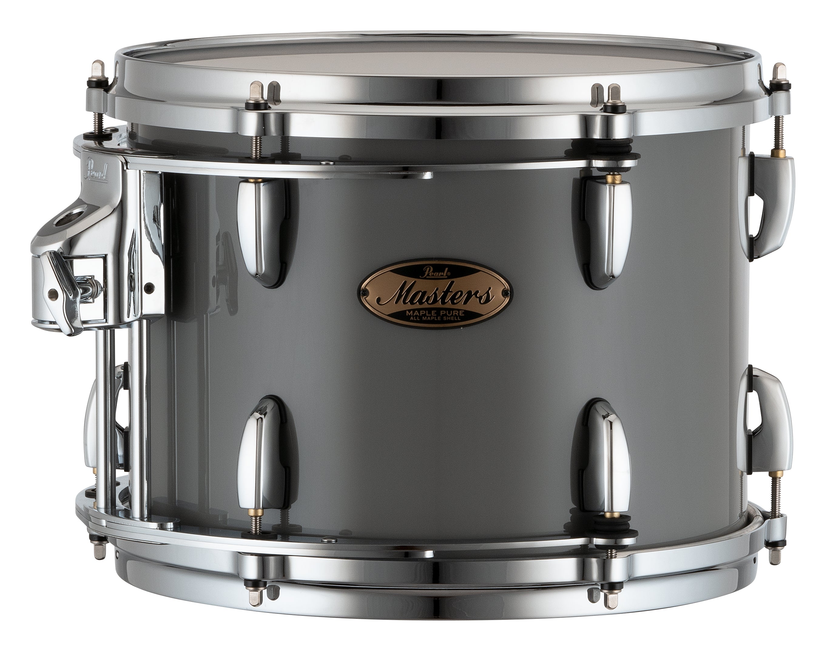 Pearl Masters Maple Pure 12"x9 Tom - R2 Air Tom Suspension System w/GyroLock-L Bracket  PUTTY GREY MP4P1209TL/C859