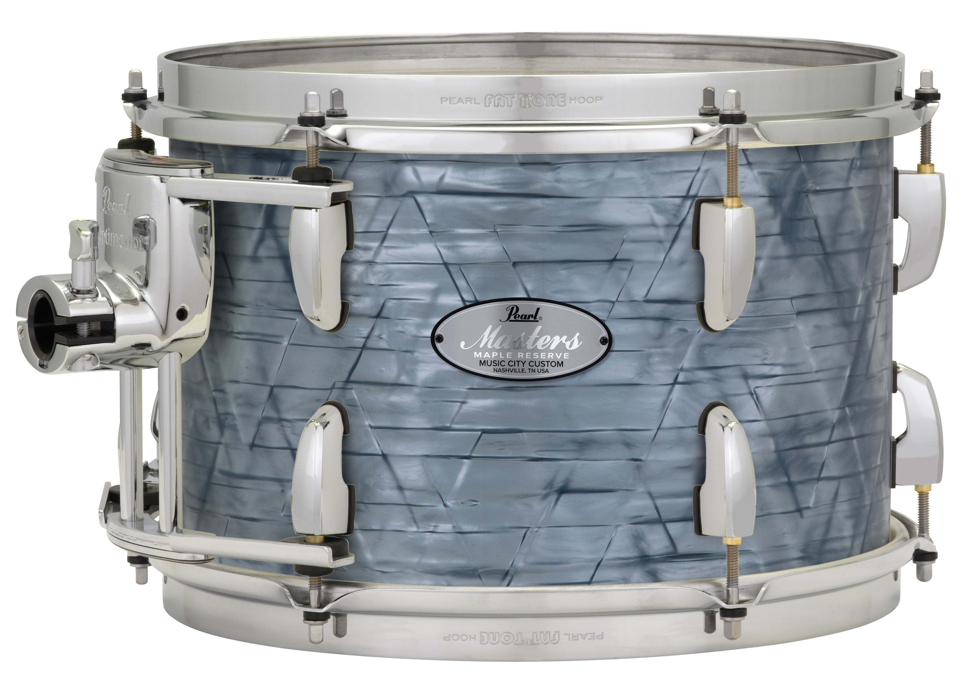 Pearl Music City Custom Masters Maple Reserve 20"x16" Bass Drum MOLTEN SILVER PEARL MRV2016BX/C451