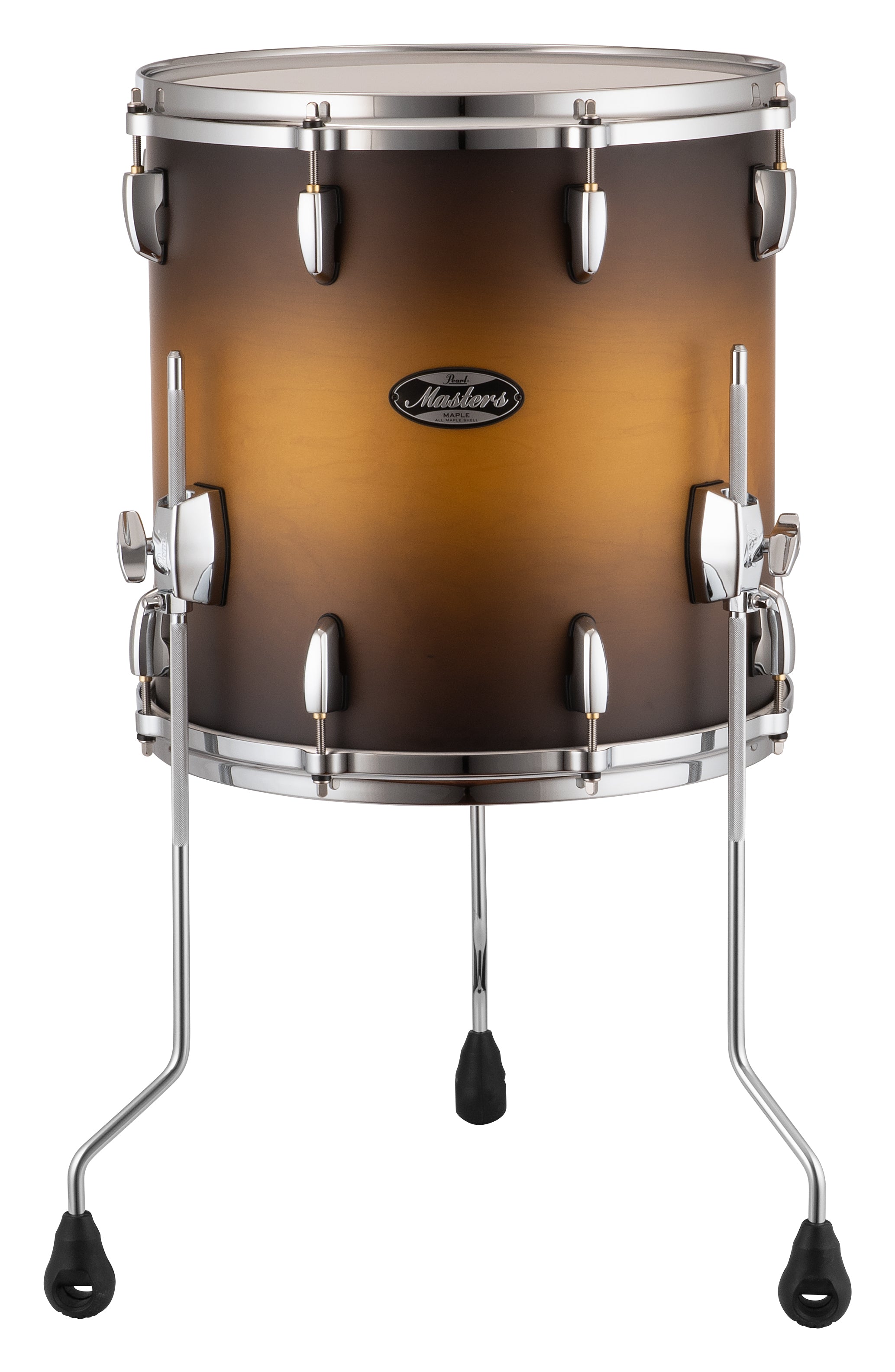 Pearl Masters Maple 14"x14" Floor Tom MATTE OLIVE BURST MM6P1414F/C831