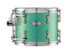 Pearl Music City Custom 16"x13" Reference Pure Series Tom TURQUOISE GLASS RFP1613T/C413