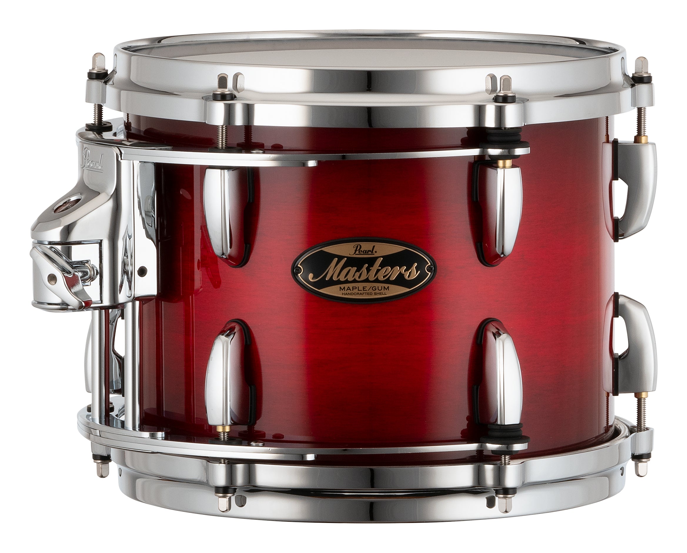 Pearl Masters Maple/Gum 10"x8" Tom - R2 Air Gyro-L Bracket DEEP REDBURST MMGP1008TL/C886