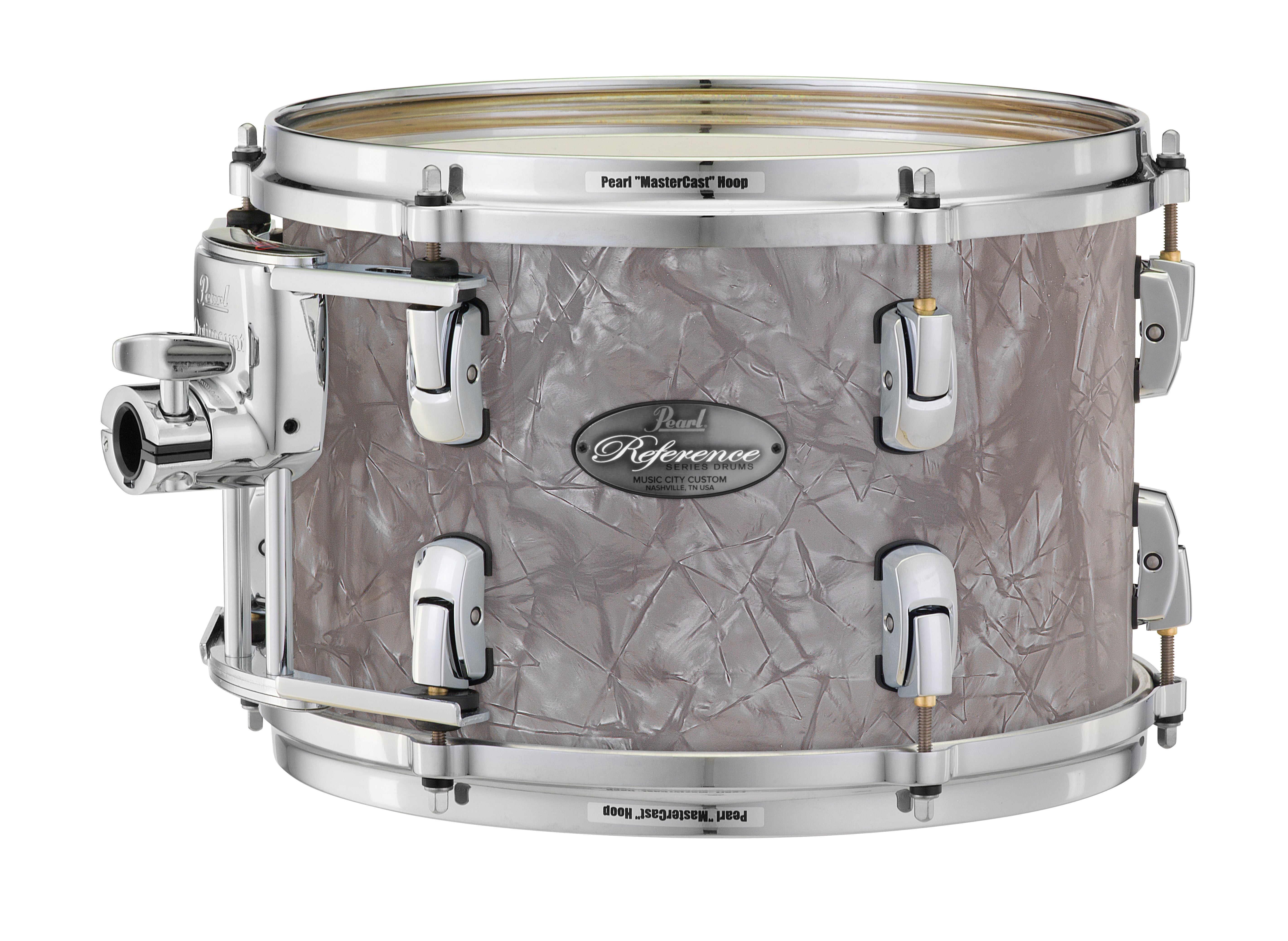 Pearl Music City Custom 10"x7" Reference Series Tom PLATINUM SMOKE MARINE RF1007T/C496