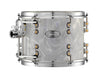 Pearl Music City Custom 12"x10" Reference Pure Series Tom WHITE SATIN MOIRE RFP1210T/C722