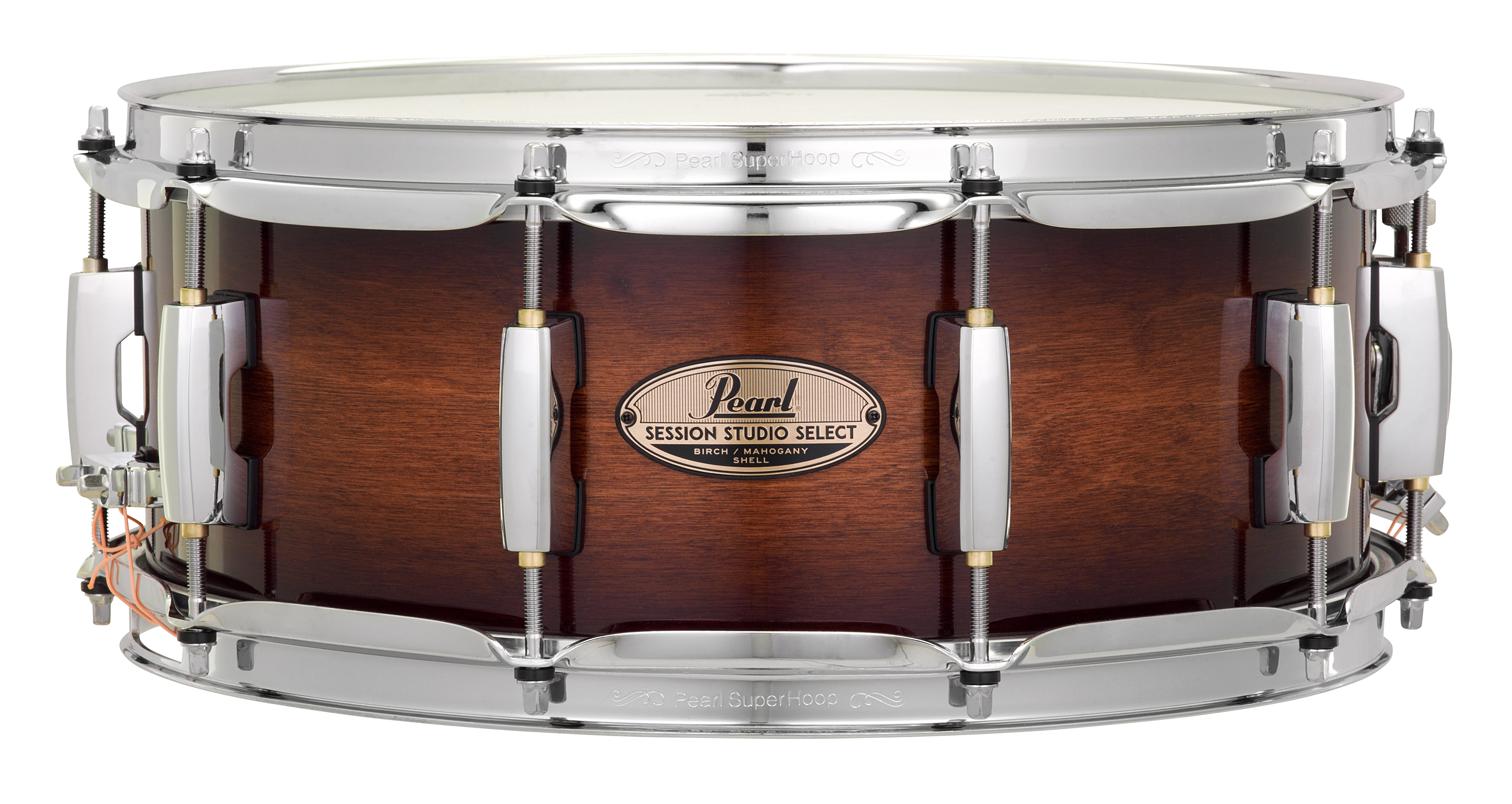 Pearl Session Studio Select 14"x5.5" Snare Drum GLOSS BARNWOOD BROWN STS1455S/C314