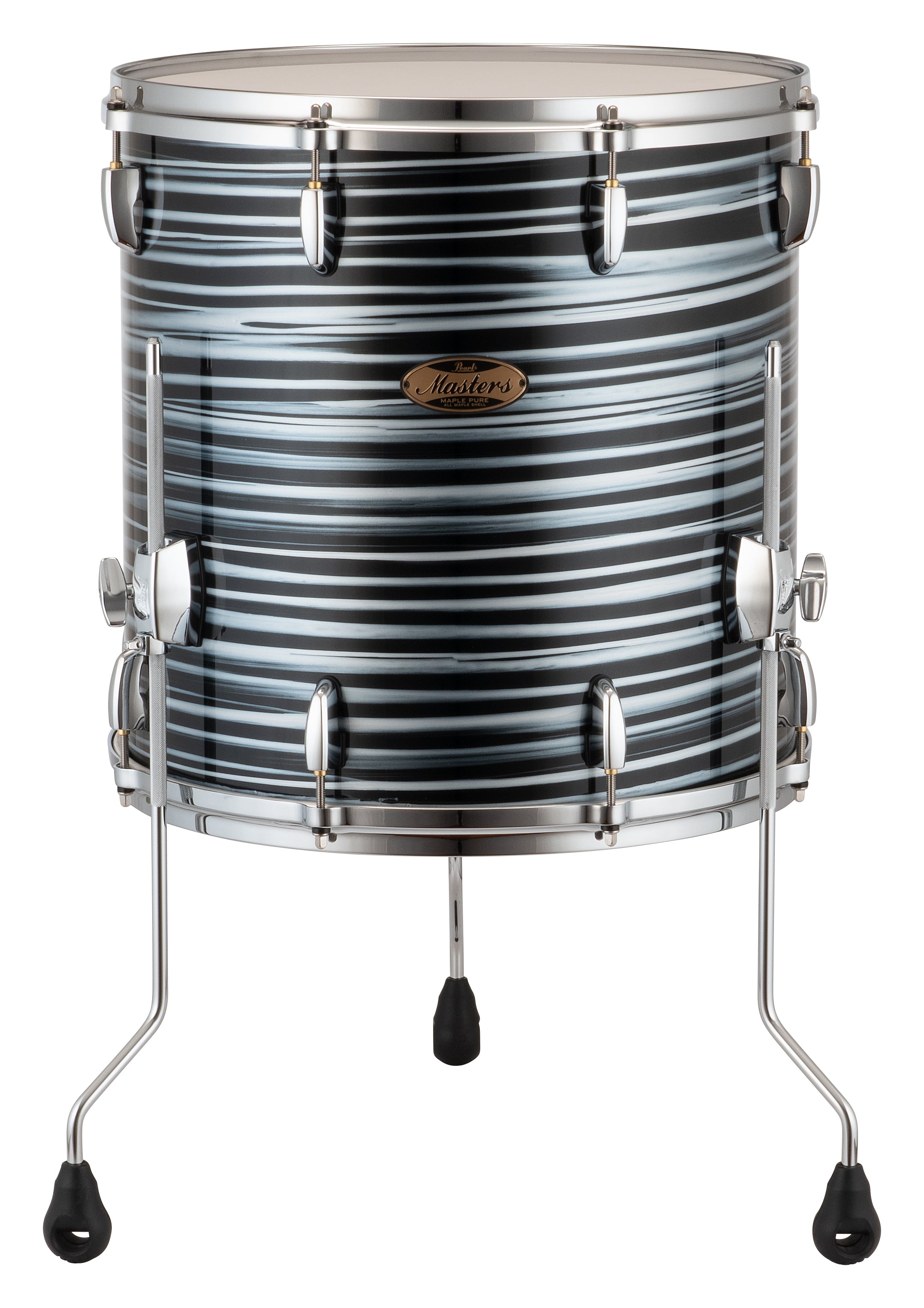 Pearl Masters Maple Pure 16"x16" Floor Tom BLACK OYSTER SWIRL MP4C1616F/C855