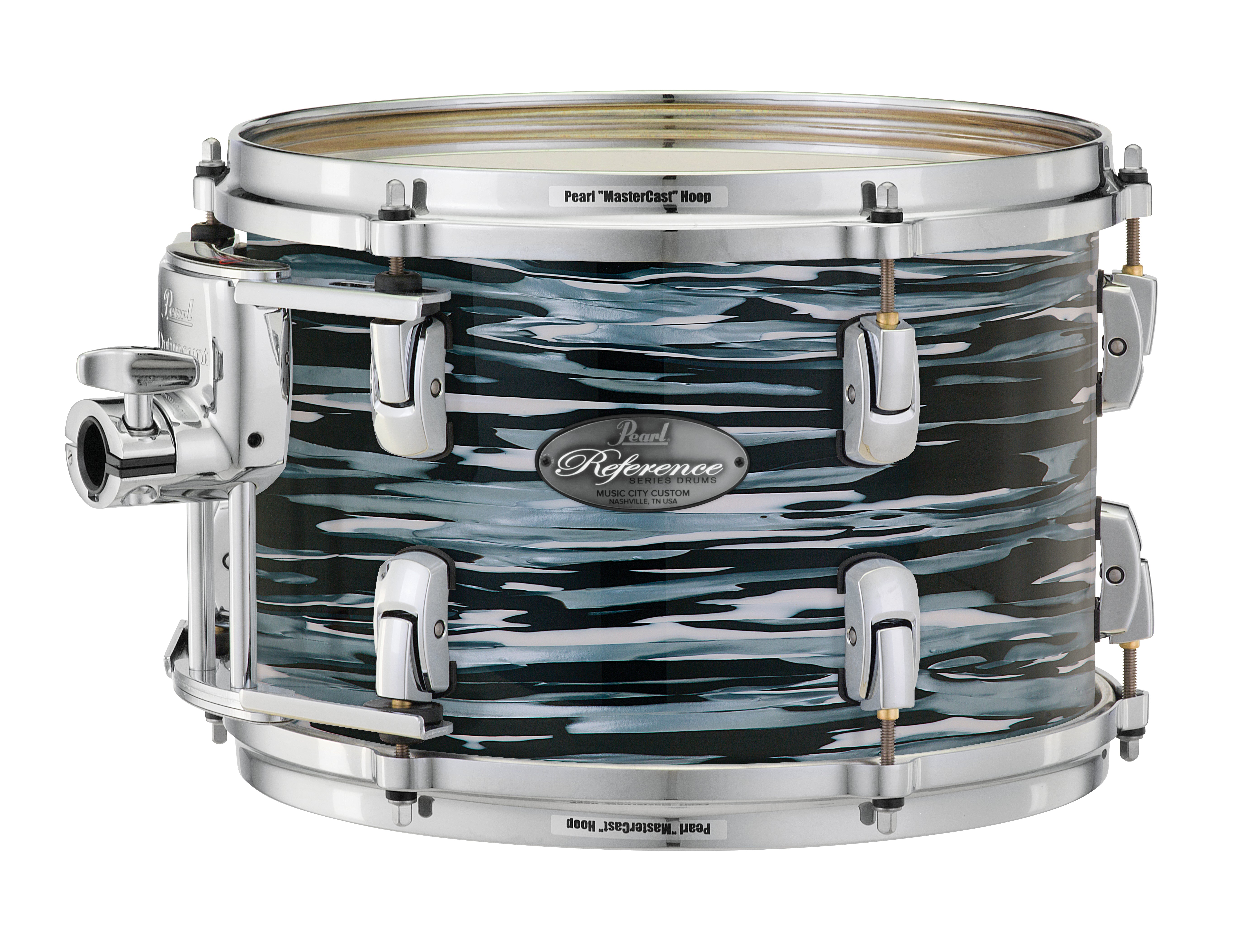 Pearl Music City Custom 8"x8" Reference Series Tom CLASSIC BLACK OYSTER RF0808T/C495
