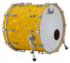 Pearl Music City Custom Reference Pure 26"x18" Bass Drum w/o BB3 Mount GOLD SATIN MOIRE RFP2618BX/C723