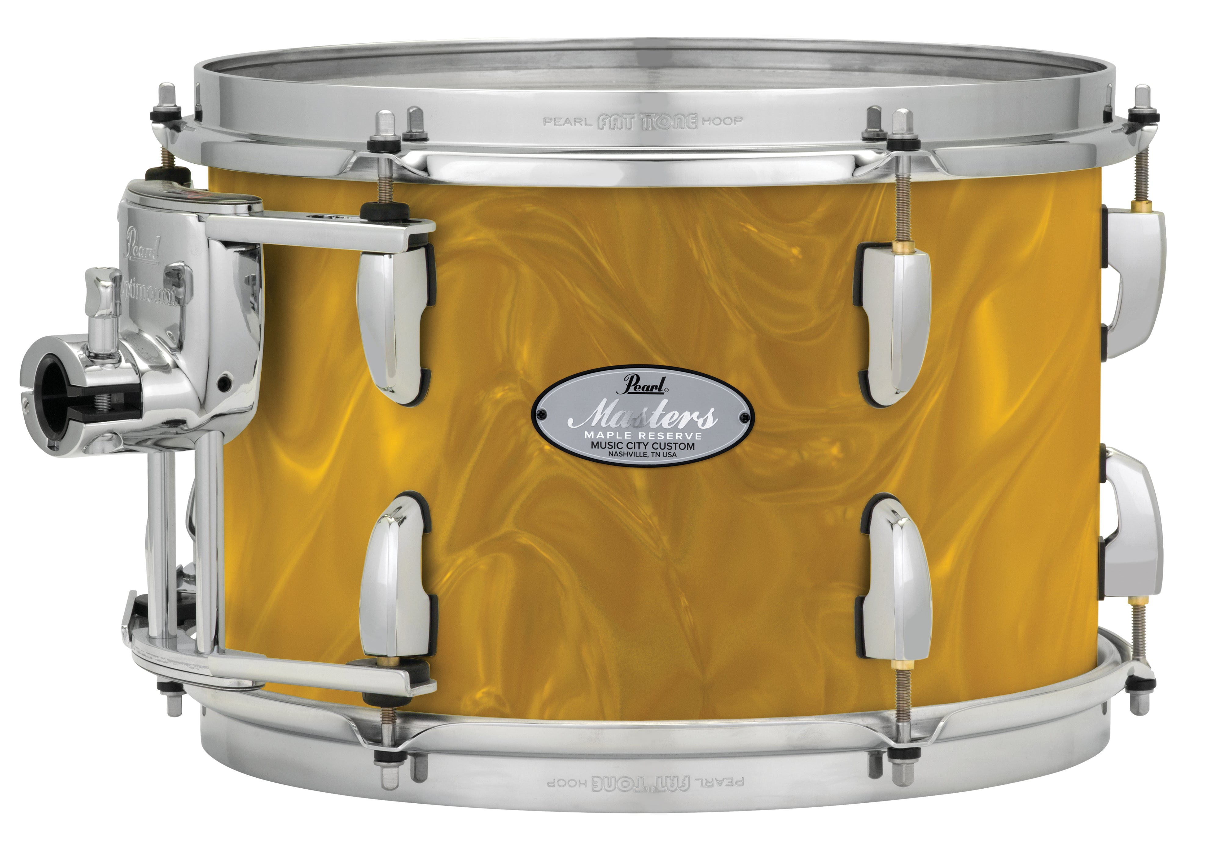Pearl Music City Custom 13"x9" Masters Maple Reserve Series Tom w/optimount GOLD SATIN MOIRE MRV1309T/C723