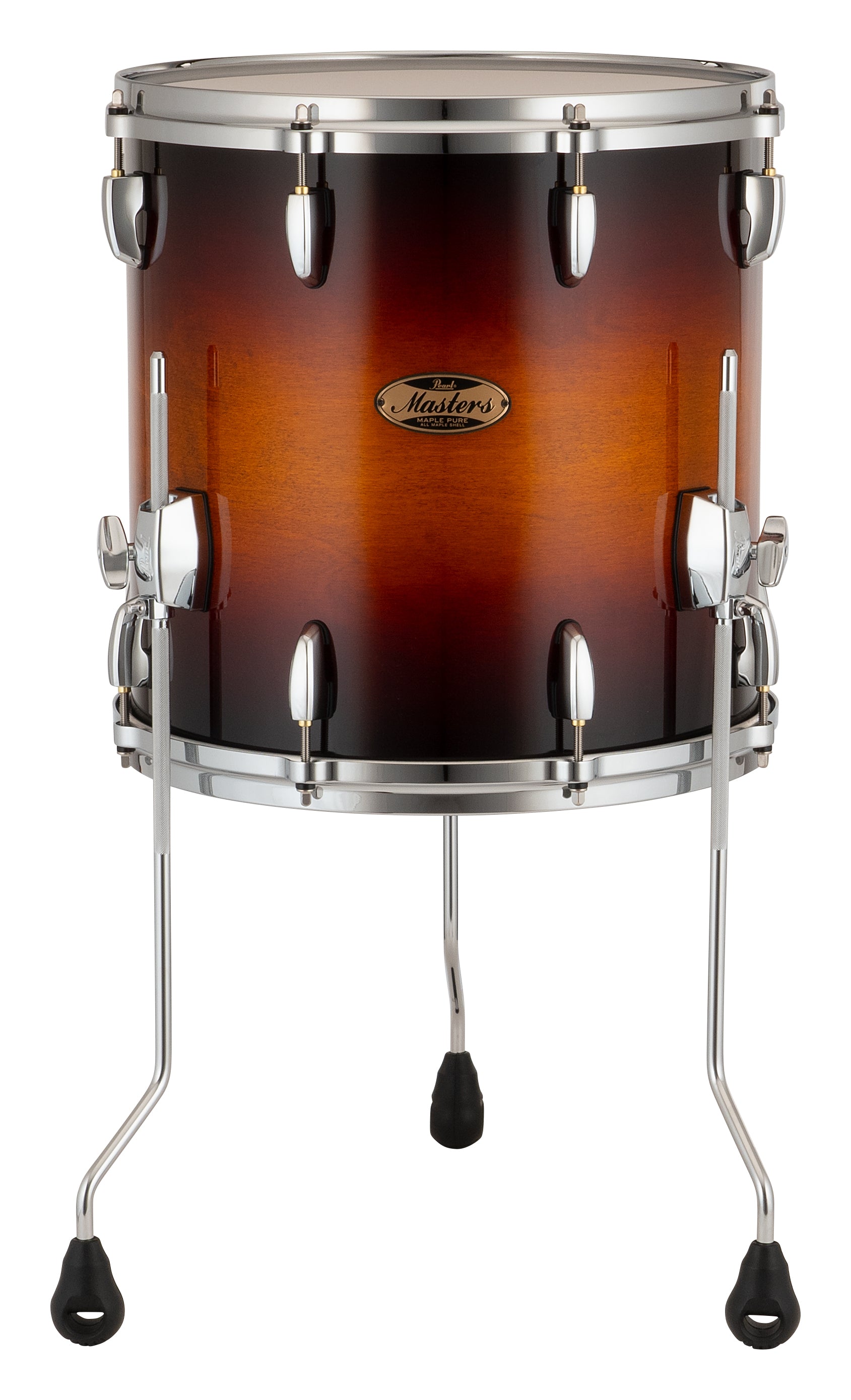 Pearl Masters Maple Pure 14"x14" Floor Tom  VINTAGE TOBACCO BURST MP4P1414F/C342