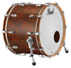 Pearl Music City Custom 24"x14" Reference Series Bass Drum w/BB3 Mount BURNT ORANGE ABALONE RF2414BB/C419