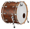 Pearl Music City Custom 20"x14" Reference Series Gong Drum BURNT ORANGE ABALONE RF2014G/C419