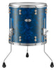 Pearl Music City Custom Reference Pure Series 14"x14" Floor Tom BLUE ABALONE RFP1414F/C418