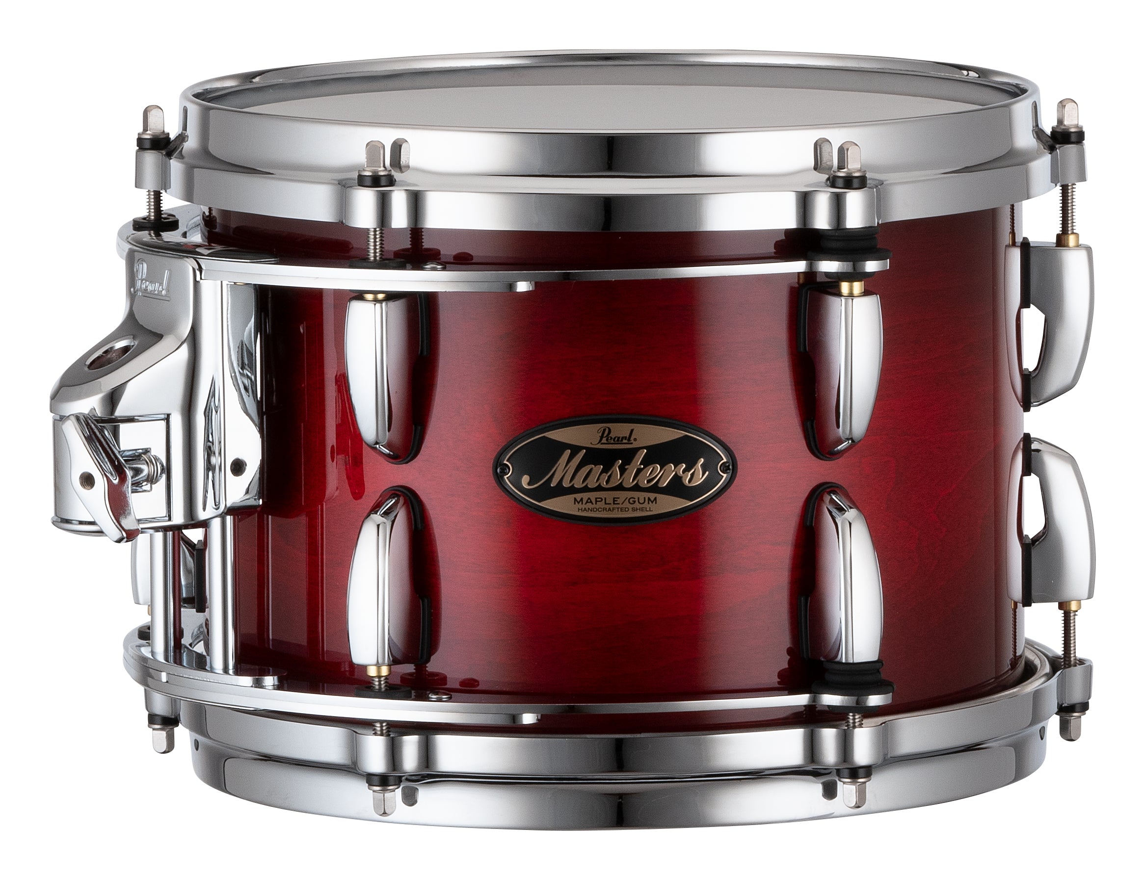 Pearl Masters Maple/Gum 10"x7" Tom - R2 Air Gyro-L Bracket DEEP REDBURST MMGP1007TL/C886